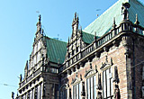 Auf diesem Bild sieht man das Bremer Rathaus.