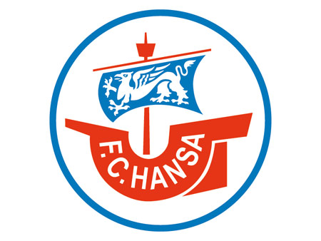 Das Logo vom F.C. Hansa Rostock